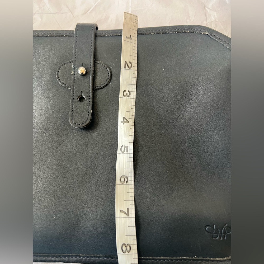 RARE VINTAGE DIANE VON FURSTENBERG  LEATHER BAG - Picture 14 of 16